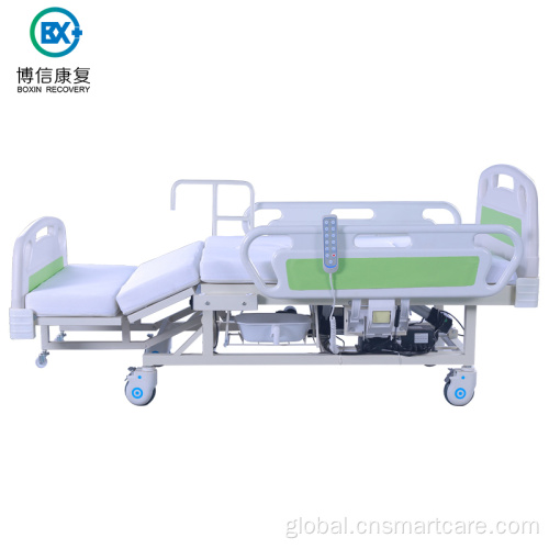 Electric Nursing Bed Electric Nursing Home Care Bed With Commode Supplier